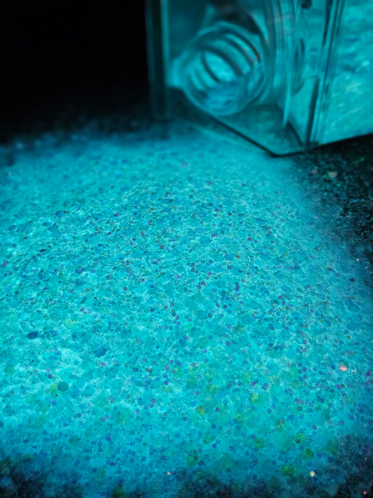 Luminous Chunky White Glitter Mix
