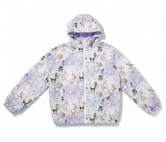 Kawaii Chaos Adult Windbreaker