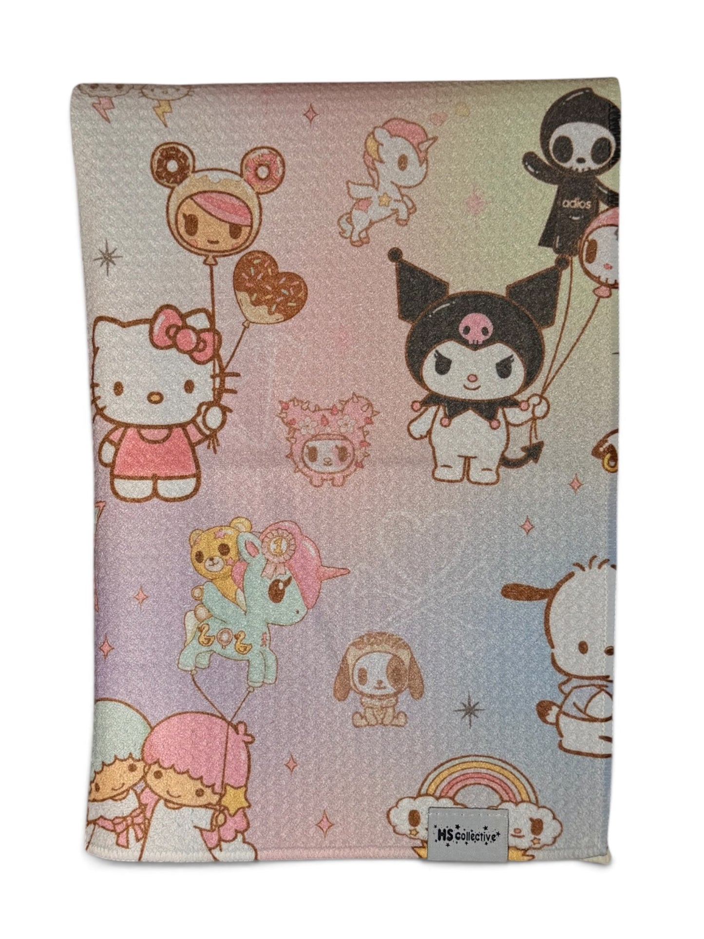 Kawaii Chaos Microfiber Hand Towel