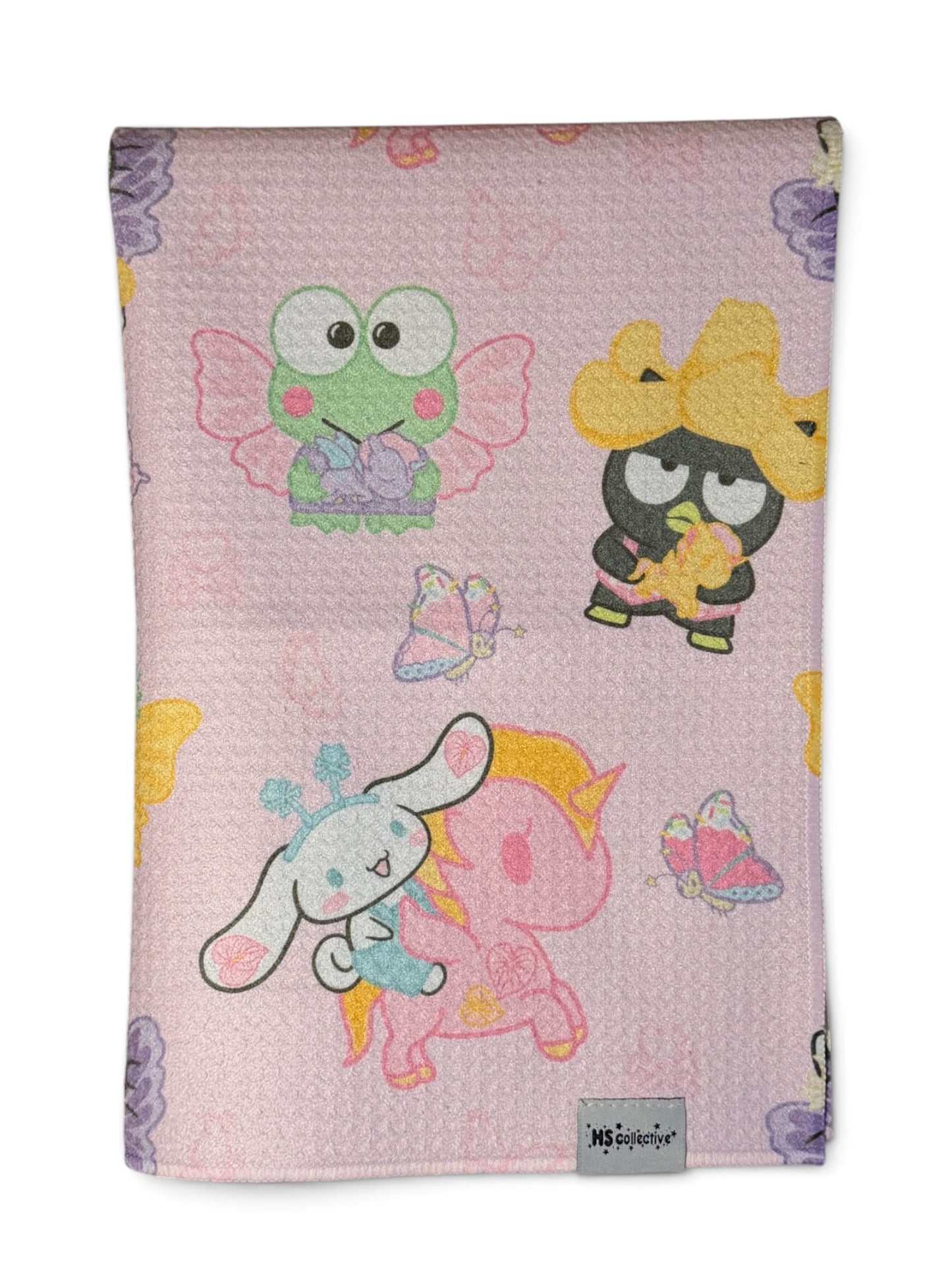 Flower Microfiber Hand Towel