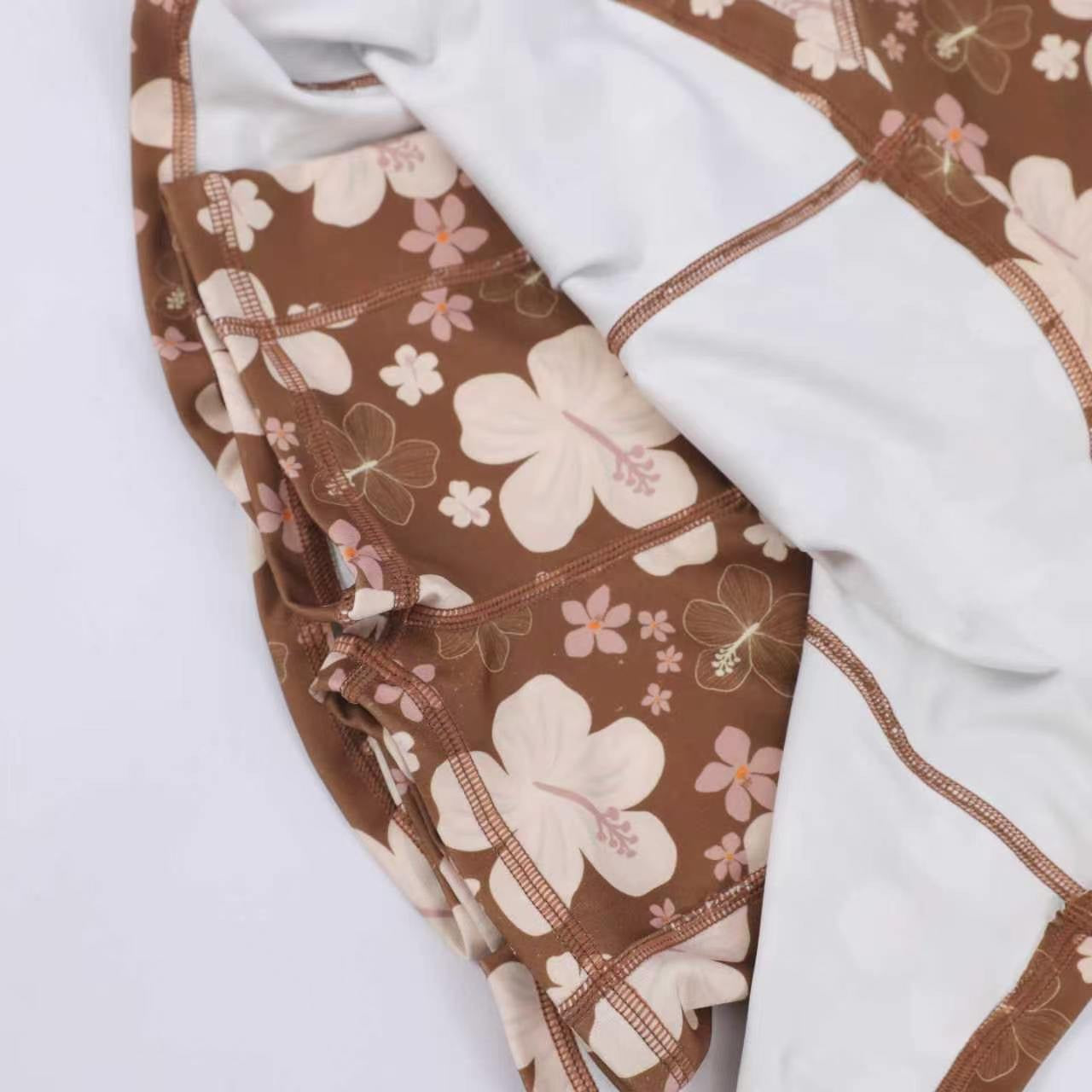 Brown Mini Market Collective Yoga Dress