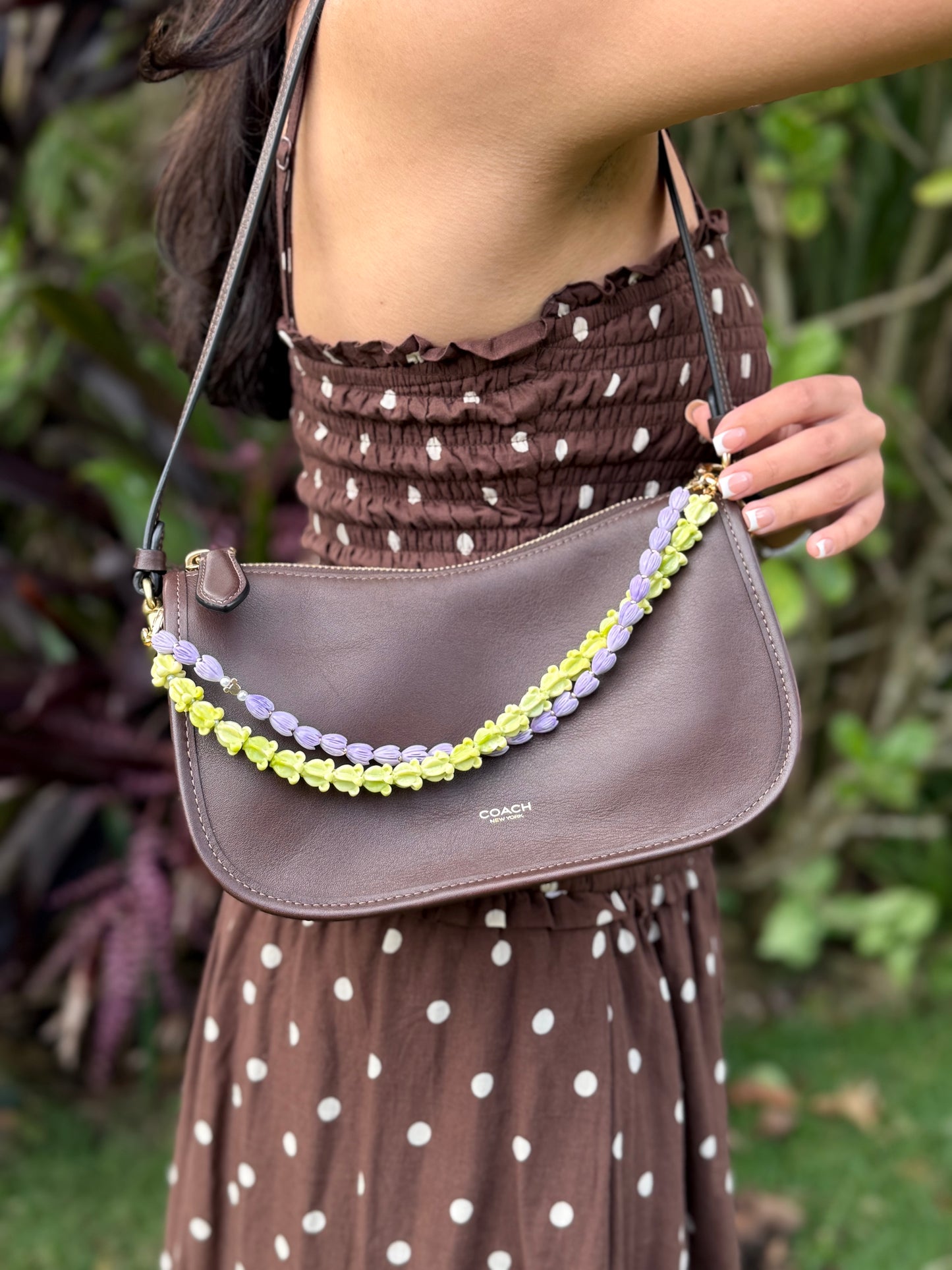 Aloha Bloom Hidden Mickey Lei Charm