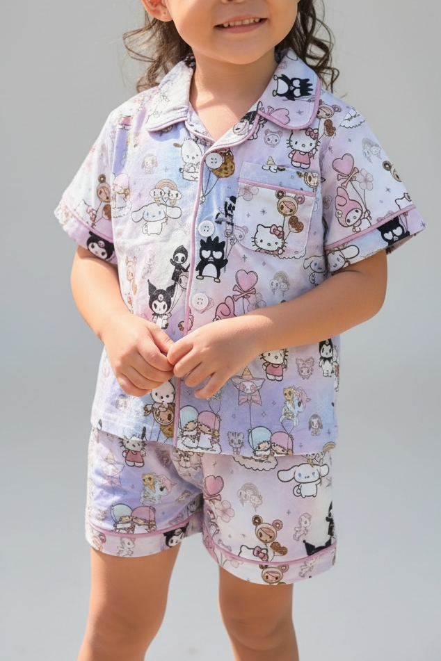 Kids Kawaii Chaos Pajamas