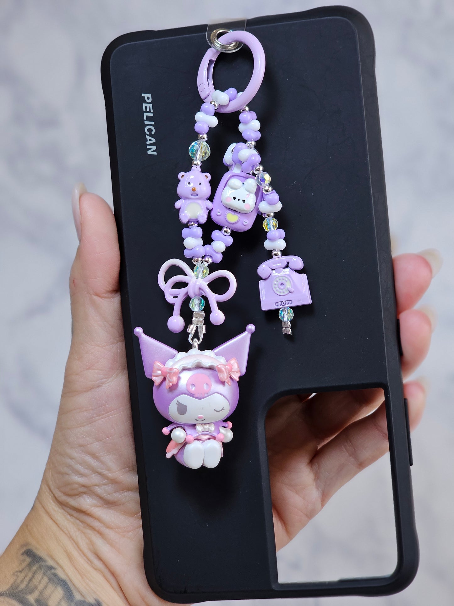 Kuromi Phone/Bag Charm